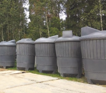 Заглубленные контейнеры для сбора ТБО марки Чистоград